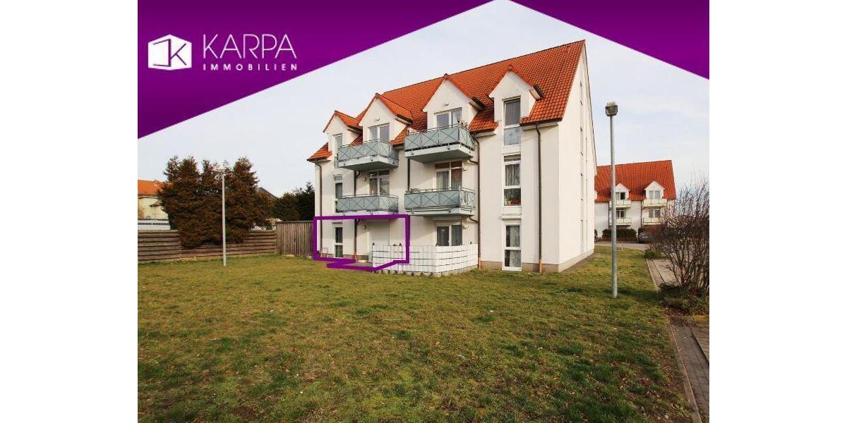 Barrierearme, möblierte Terrassenwohnung am Bahnhof von Oschersleben (Bode) 2 zimmer