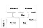 Etagenwohnung Vellmar - 3 Zimmer, 68 m&sup2;, 700&euro; | Angebot:25159547