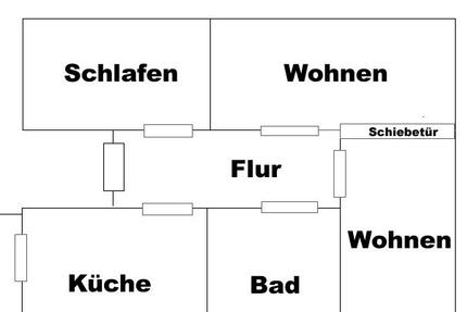 Wohnung Vellmar - 3 Zimmer, 68 m&sup2;, 700&euro; | Angebot:25159547