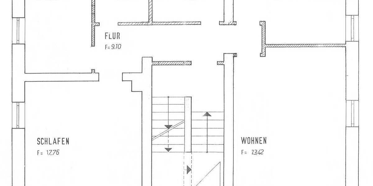 Etagenwohnung Drebach OT Spinnerei Drebach - 4 Zimmer, 94 m&sup2;, 499&euro; | Angebot:26674709