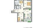 Etagenwohnung Kreuztal - 3 Zimmer, 75 m&sup2;, 386&euro; | Angebot:26566666