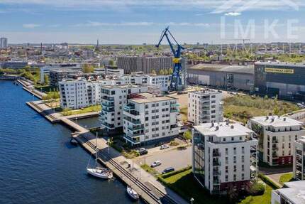 Exklusive 3 Zimmer-Wohnung . Inkl. Möbel und Stellplatz . Rostocker HafenCity 3 zimmer