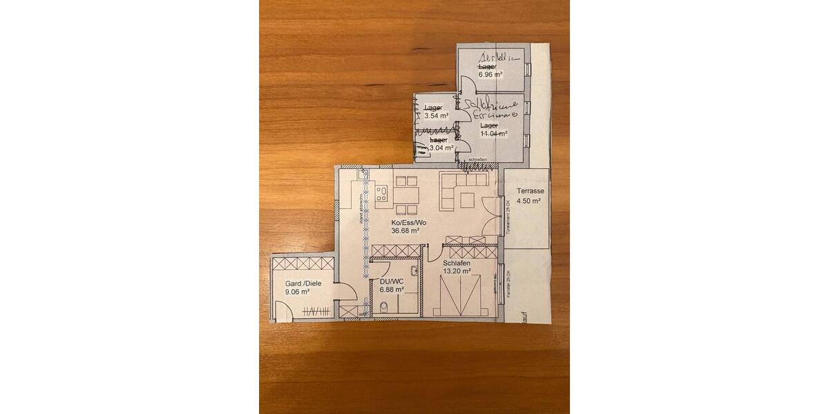 Erdgeschoßwohnung Grafenau Frauenberg - 3 Zimmer, 91 m&sup2;, 850&euro; | Angebot:26281602