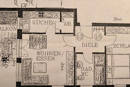 Mietwohnung mit Balkon und Tiefgarage 2 zimmer