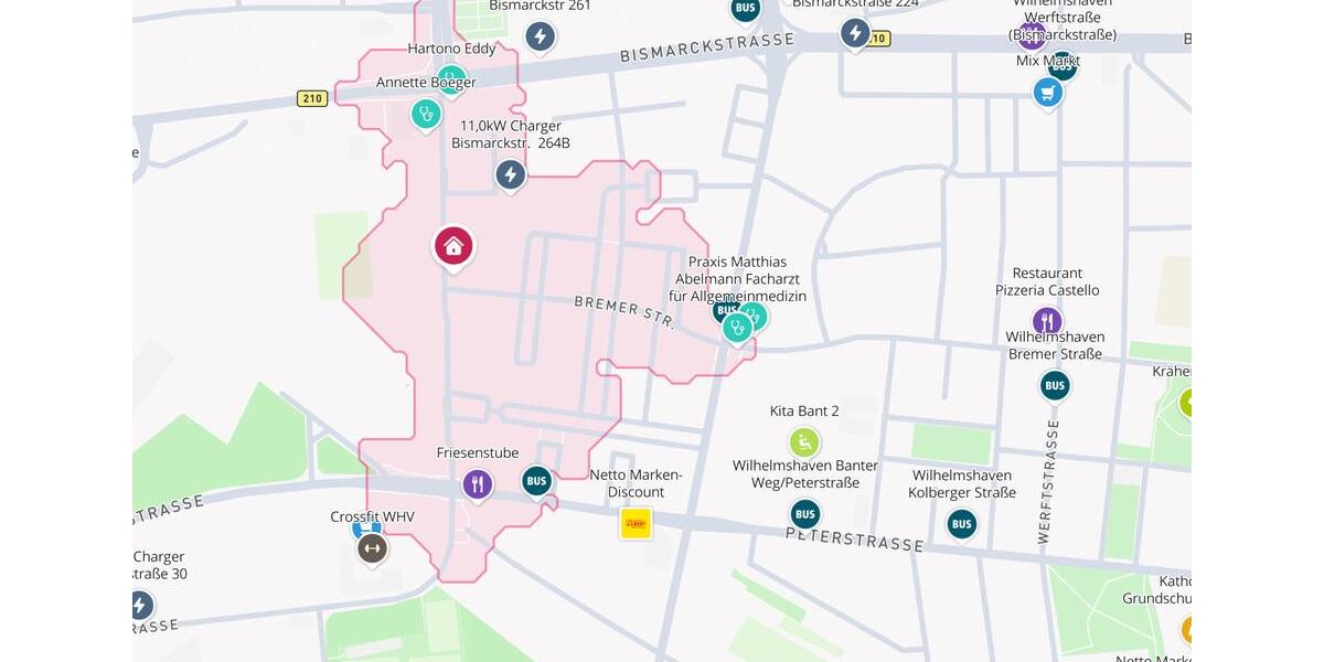 Etagenwohnung Wilhelmshaven Aldenburg - 1 Zimmer, 14 m&sup2;, 250&euro; | Angebot:26629399