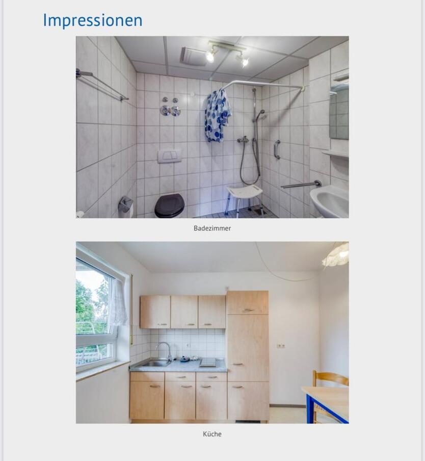 1-Zimmer Seniorenwohnen in Rimpar zimmer