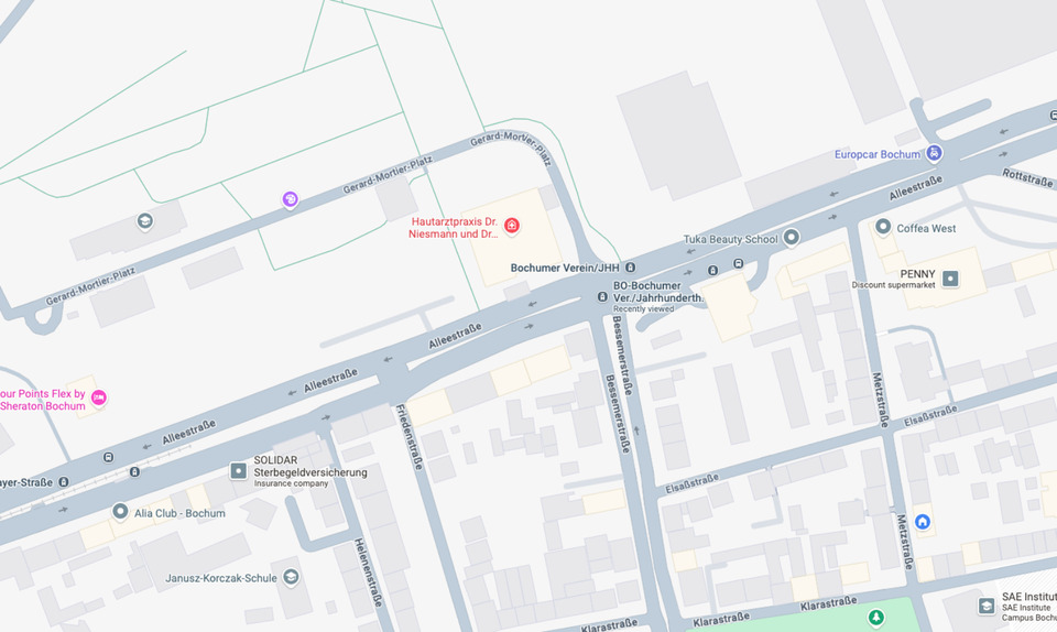 Wohnen auf Zeit Bochum Bochum-Mitte - 2 Zimmer, 50 m&sup2;, 1.150&euro; | Angebot:24527360