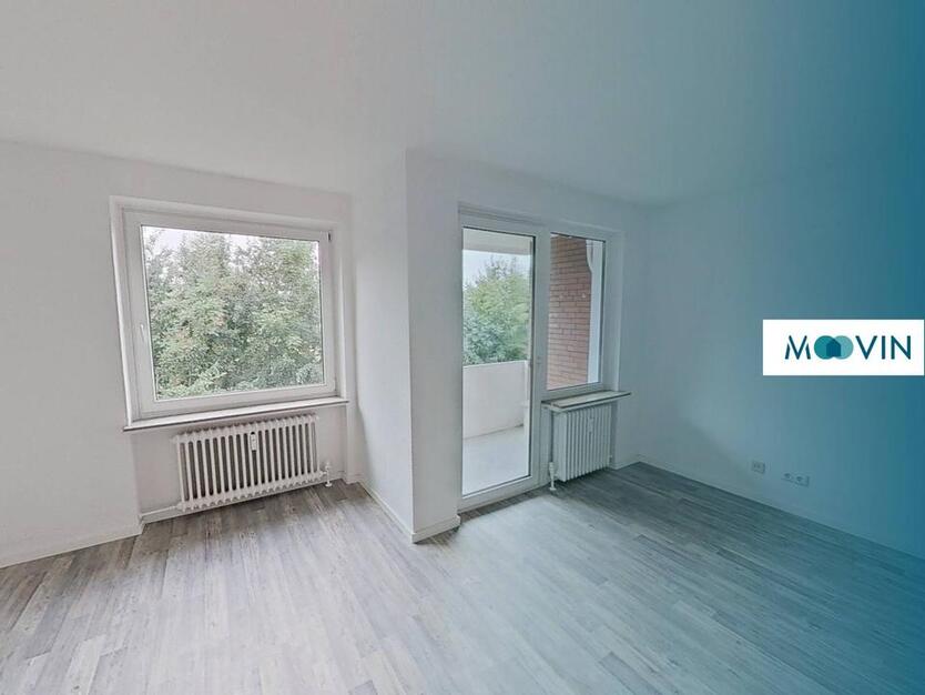 Modernisierte 2-Zi.-Whg. mit Balkon, schickem Tageslichtbad und hellen Räumlichkeiten