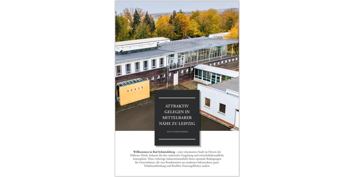 Gewerbeobjekt Bad Schmiedeberg - 2&euro; | Angebot:20516122