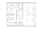 Etagenwohnung Düsseldorf Düsseltal - 4 Zimmer, 160 m&sup2;, 3.990&euro; | Angebot:25302542