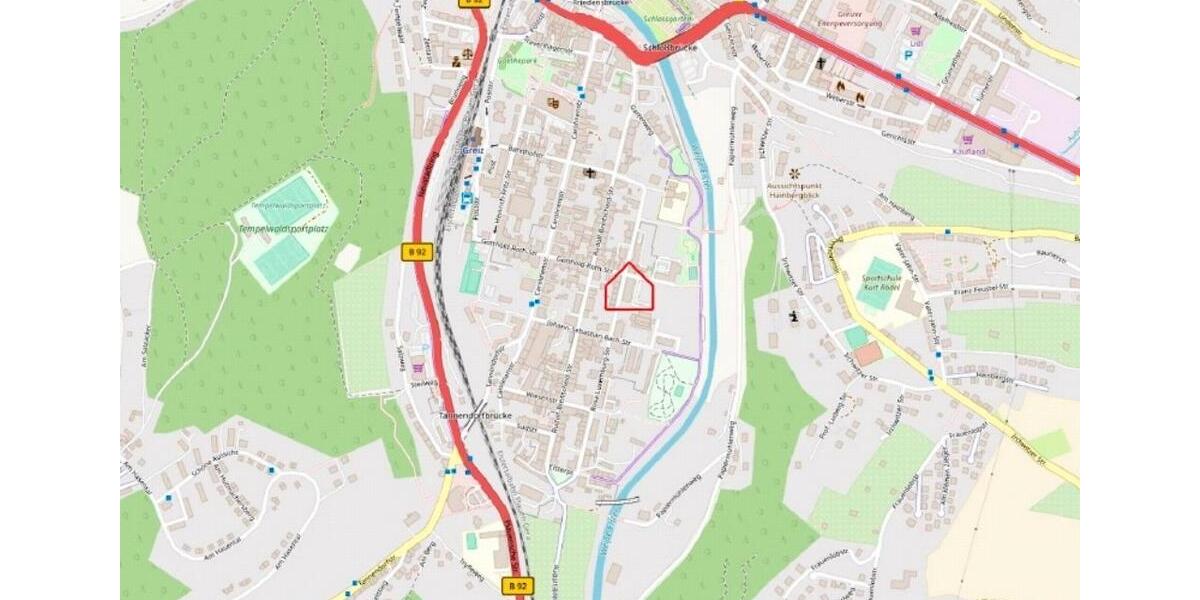 Etagenwohnung Greiz - 2 Zimmer, 62 m&sup2;, 309&euro; | Angebot:26613460