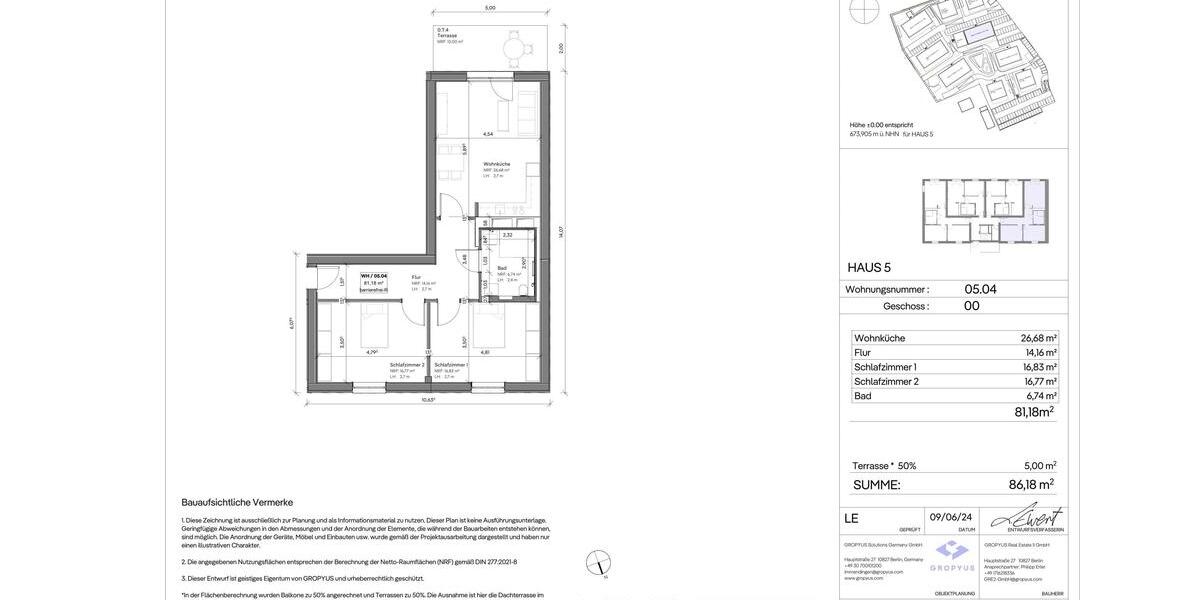 Erdgeschoßwohnung Immendingen - 3 Zimmer, 86 m&sup2;, 1.229&euro; | Angebot:25454860