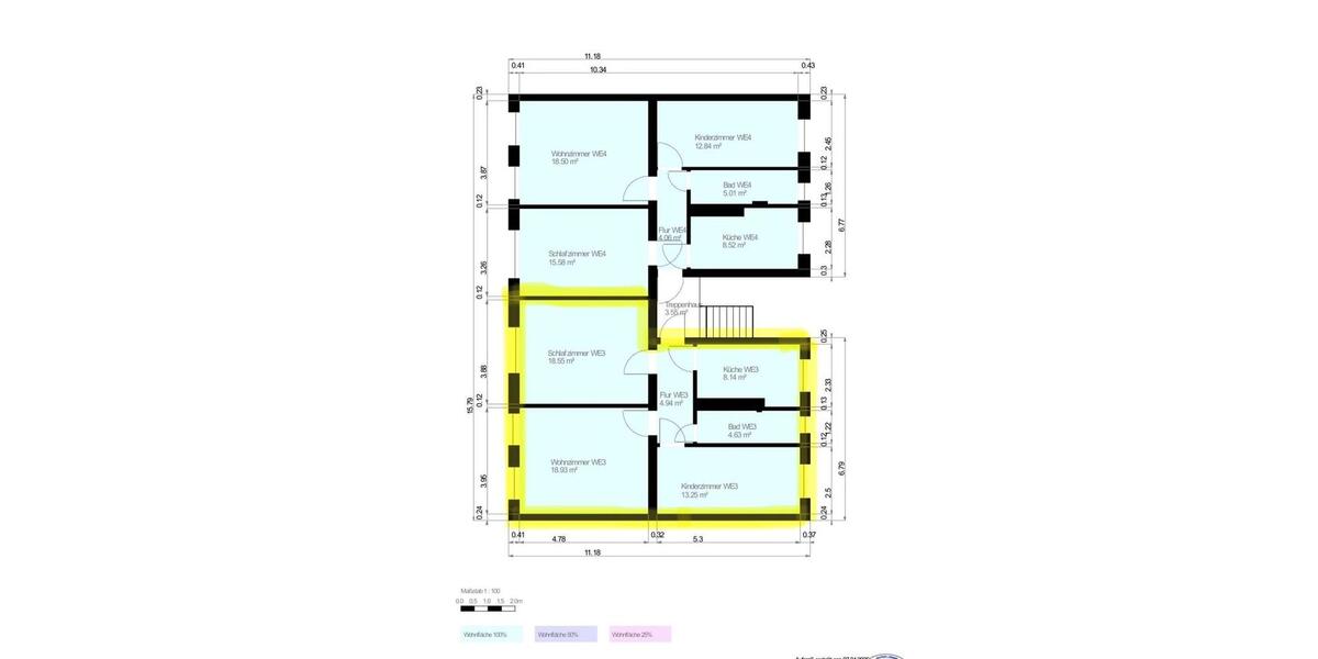 Etagenwohnung Oranienburg - 3 Zimmer, 65 m&sup2;, 800&euro; | Angebot:25176585
