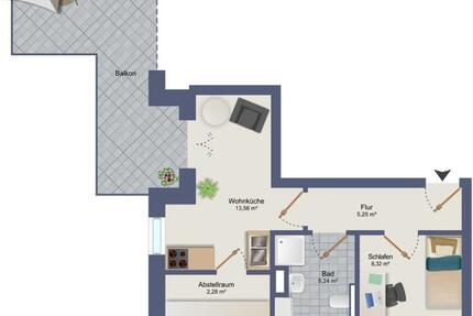 Wohnung Diepholz - 2 Zimmer, 32 m&sup2;, 520&euro; | Angebot:25220672