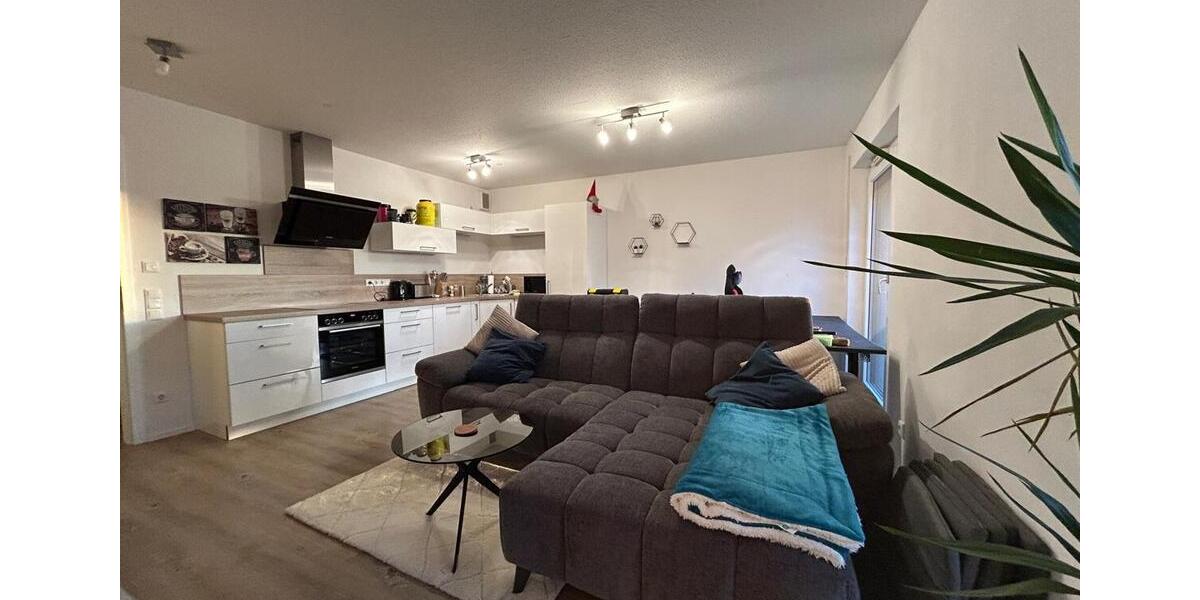 Modernes Wohnen am Langweider See – neuwertige 2-Zimmer-Wohnung mit Küche & West-Loggia 2 zimmer