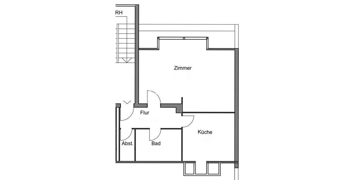 Dachgeschoßwohnung Berlin Steglitz-Zehlendorf - 1 Zimmer, 60 m&sup2;, 849&euro; | Angebot:26279802