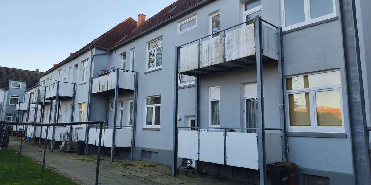 Etagenwohnung Nordenham - 3 Zimmer, 67 m&sup2;, 420&euro; | Angebot:26748462
