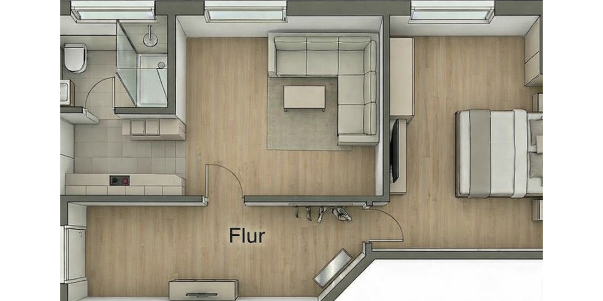 Etagenwohnung Himmelpforten - 2 Zimmer, 50 m&sup2;, 750&euro; | Angebot:25710643