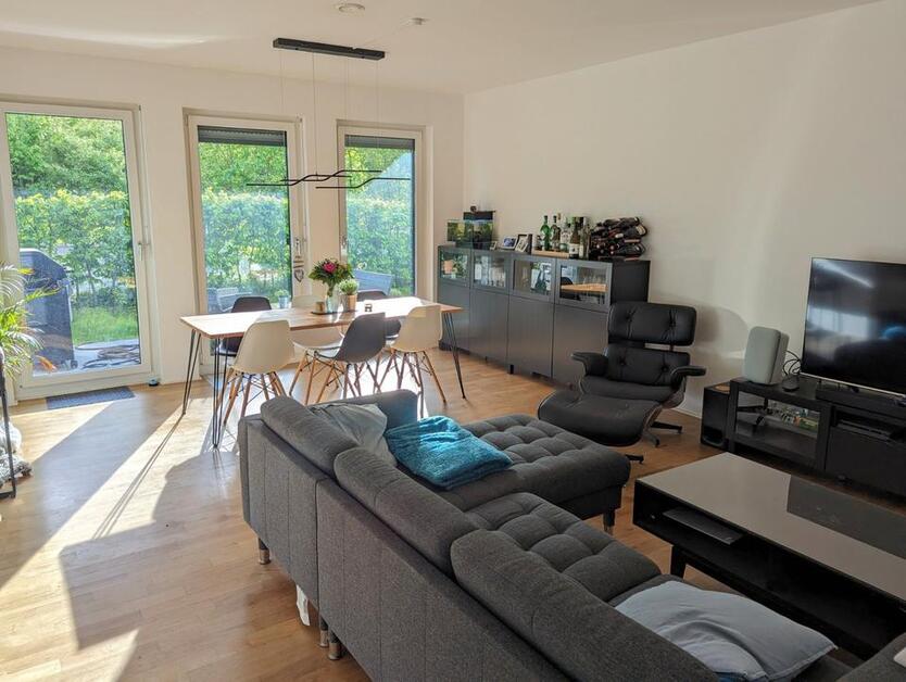 Moderne 3-Zi. Whg. mit Garten in Sachsenhausen zur Zwischenmiete