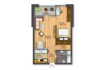 Etagenwohnung Achim Baden - 2 Zimmer, 55 m&sup2;, 625&euro; | Angebot:26713776