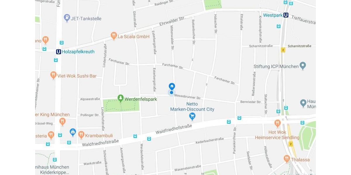 Wohnen auf Zeit München Sendling-Westpark - 1.5 Zimmer, 30 m&sup2;, 950&euro; | Angebot:26701613