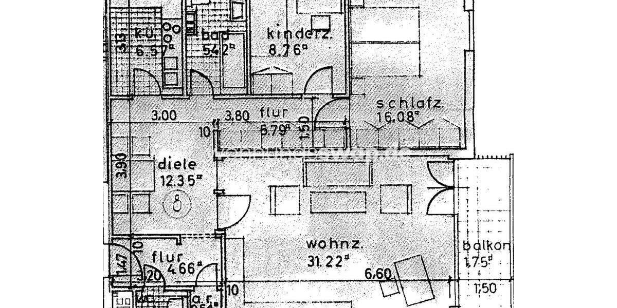 Etagenwohnung München Neuhausen-Nymphenburg - 3 Zimmer, 92 m&sup2;, 2.300&euro; | Angebot:26766295