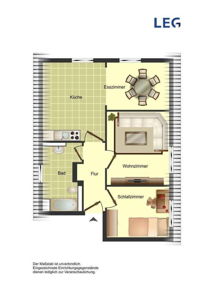 Wohnung zum Mieten in Herford 479 € 47.11 m²