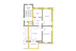Moderne 2-Zimmer-Dachgeschoßwohnung mit Einbauküche und Balkon - zentral gelegen in Gunzenhausen