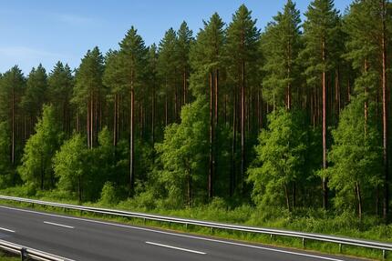 Ihr Stück Wald direkt an der A15