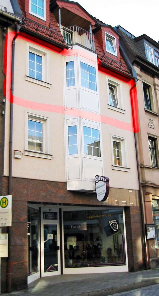 Gemütliche 2-Zimmer-Wohnung Nähe Stadtzentrum von Pößneck 2 zimmer