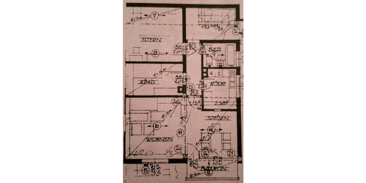 Erdgeschoßwohnung Bad Hersfeld - 5 Zimmer, 69 m&sup2;, 615&euro; | Angebot:26618296
