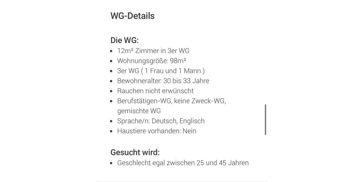 Wohnen auf Zeit Lüneburg - 1 Zimmer, 12 m&sup2;, 395&euro; | Angebot:26661736
