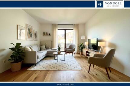 Modernes Wohngefühl mit Sonnenbalkon, neuer Einbauküche und Stellplatz 2 zimmer