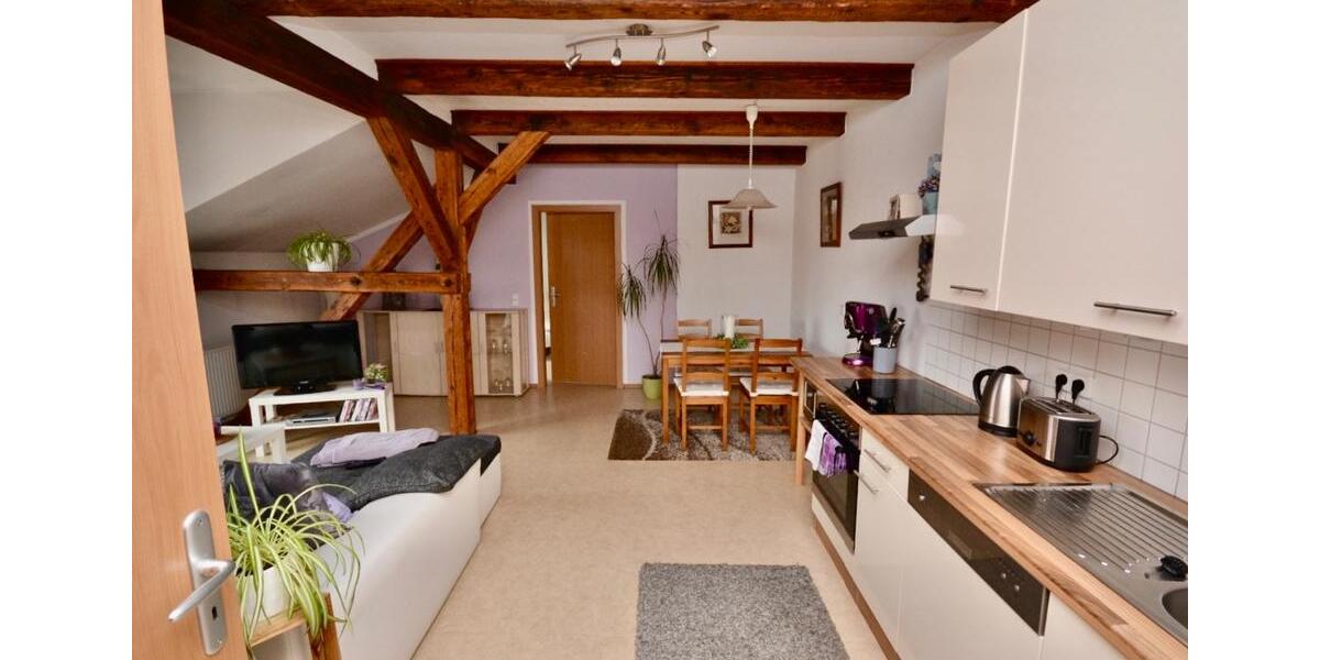 Dachgeschoßwohnung Dahme/Mark Mark - 2 Zimmer, 48 m&sup2;, 360&euro; | Angebot:25027079