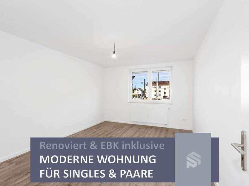 Renoviert & Praktisch geschnitten | Moderne Wohnung für Singles & Paare 2 zimmer