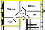 Kleine 2-Raumwohnung mit Küche und Bad! - Etagenwohnung Köthen | Angebot:26737249