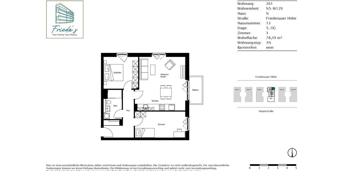 Dachgeschoßwohnung Berlin Tempelhof-Schöneberg - 3 Zimmer, 78 m&sup2;, 1.999&euro; | Angebot:20604815