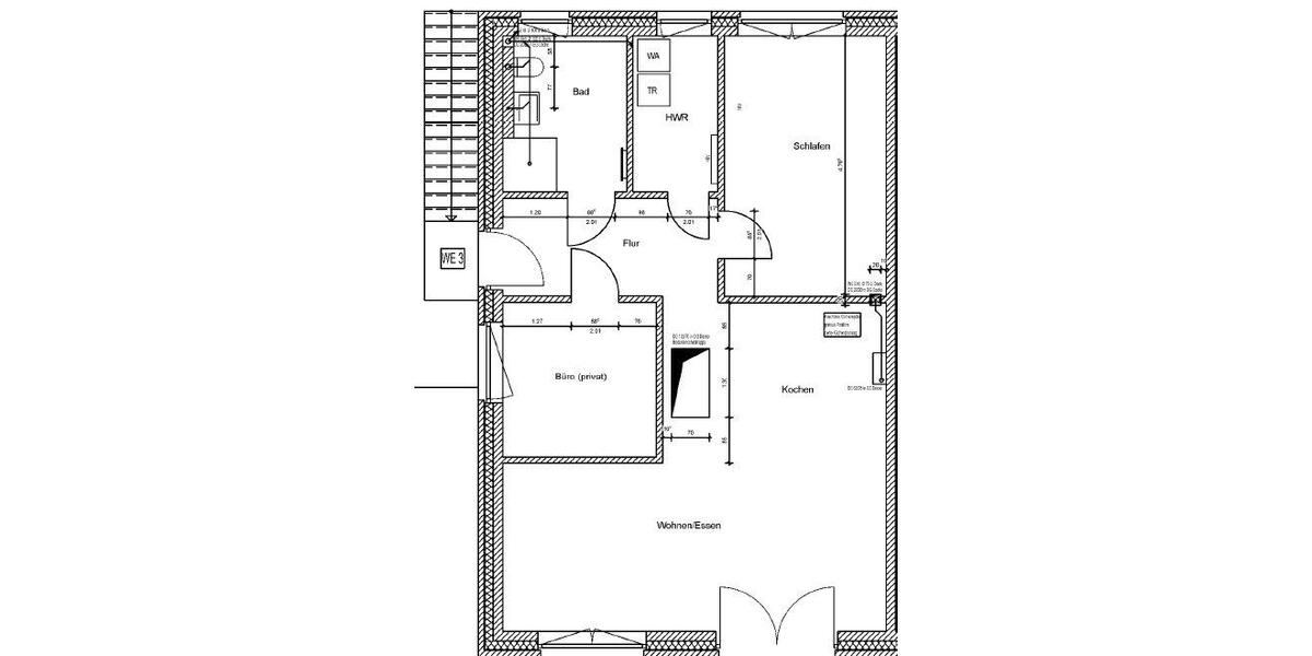 Dachgeschoßwohnung Emsbüren - 3 Zimmer, 80 m&sup2;, 880&euro; | Angebot:26562573