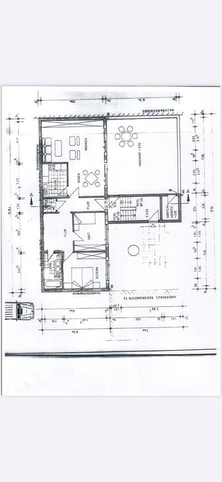 Große 3-Zimmer-Wohnung, 90 m², Küche + Garten ab 01.12.
