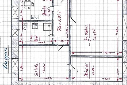 Wohnung Dargun - 3 Zimmer, 65 m&sup2;, 660&euro; | Angebot:27639483