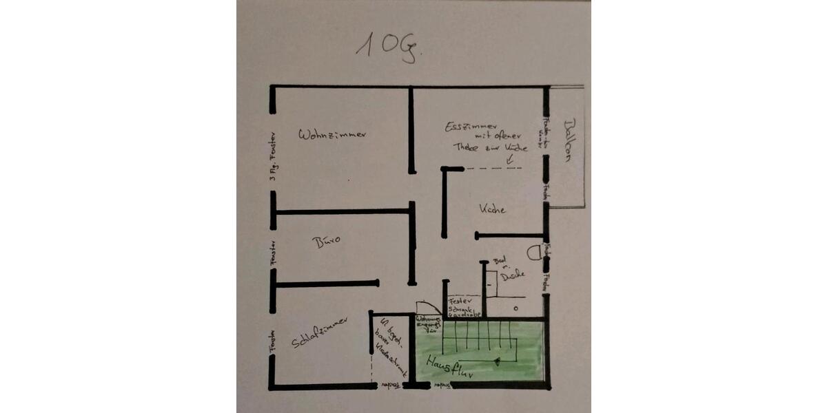 Schöne und Helle Wohnung in Soest zu vermieten 3 zimmer