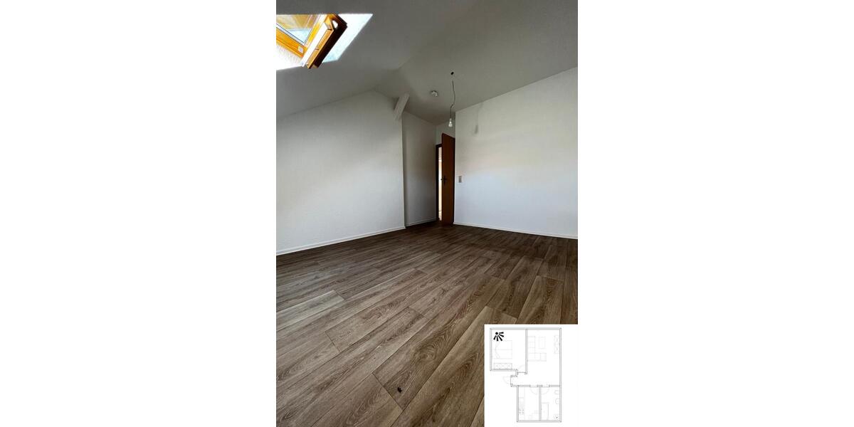 Dachgeschoßwohnung Mühlhausen (Thüringen) - 2 Zimmer, 45 m&sup2;, 250&euro; | Angebot:25537835