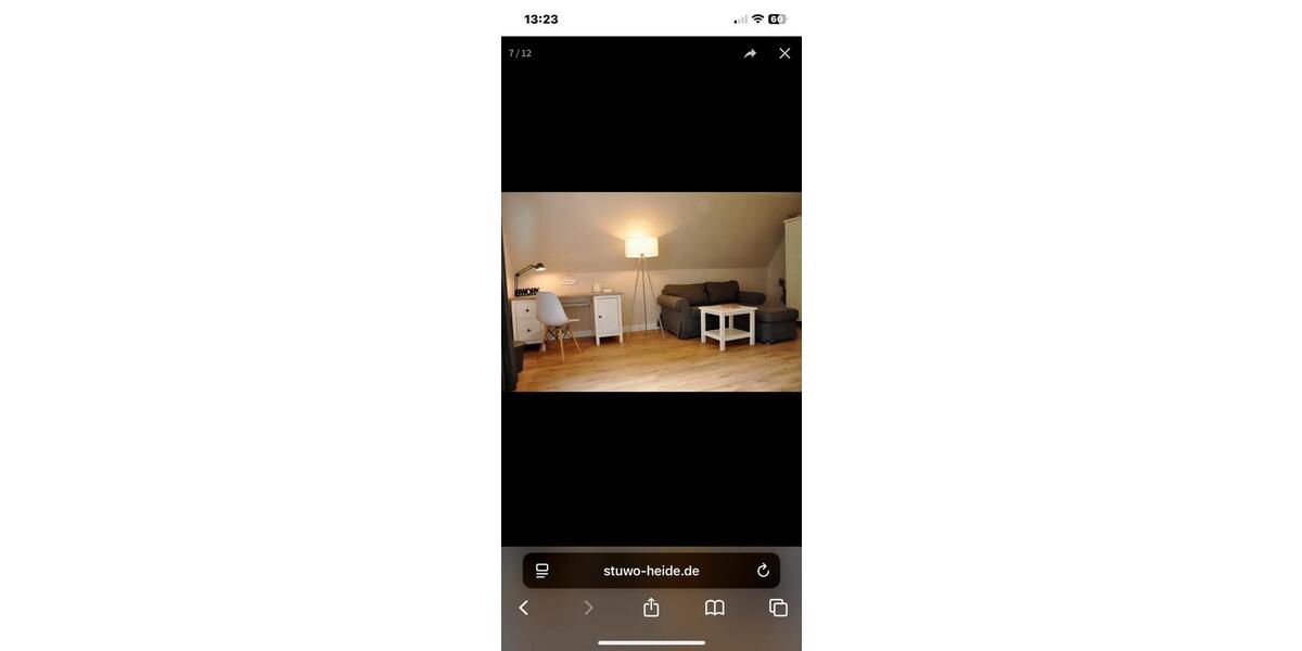 Wohnen auf Zeit Heide - 1 Zimmer, 27 m&sup2;, 490&euro; | Angebot:26675963