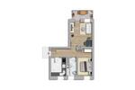 Etagenwohnung Merseburg - 2 Zimmer, 51 m&sup2;, 333&euro; | Angebot:26561572