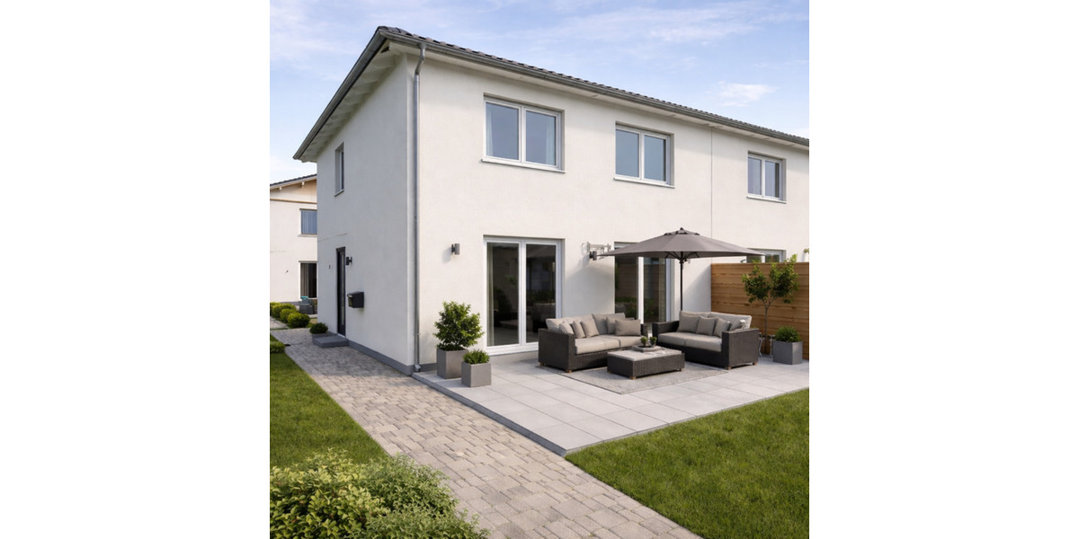 Doppelhaushälfte Aiterhofen - 4 Zimmer, 125 m&sup2;, 1.390&euro; | Angebot:25853602