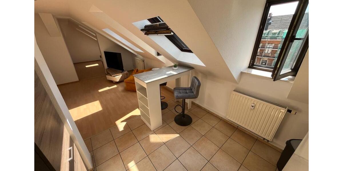 Dachgeschoßwohnung Hohenstein-Ernstthal Ernstthal - 2 Zimmer, 48 m&sup2;, 419&euro; | Angebot:26648968
