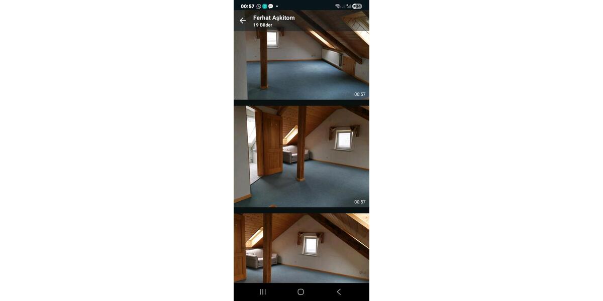 Dachgeschoßwohnung Erlenbach am Main - 2 Zimmer, 52 m&sup2;, 500&euro; | Angebot:24682558