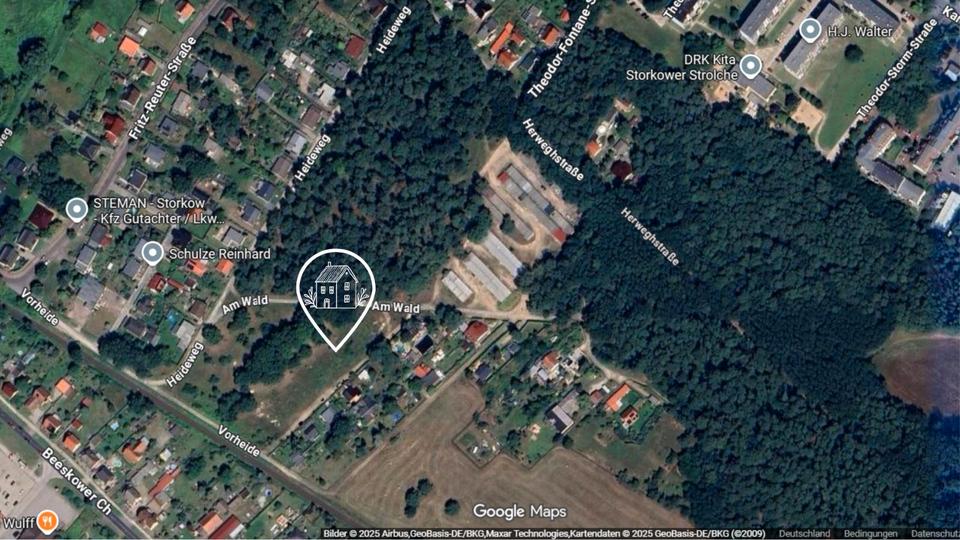 Energiespar (PV+WP) Doppelhaushälfte mit Garten in Storkow (Mark) 7 zimmer