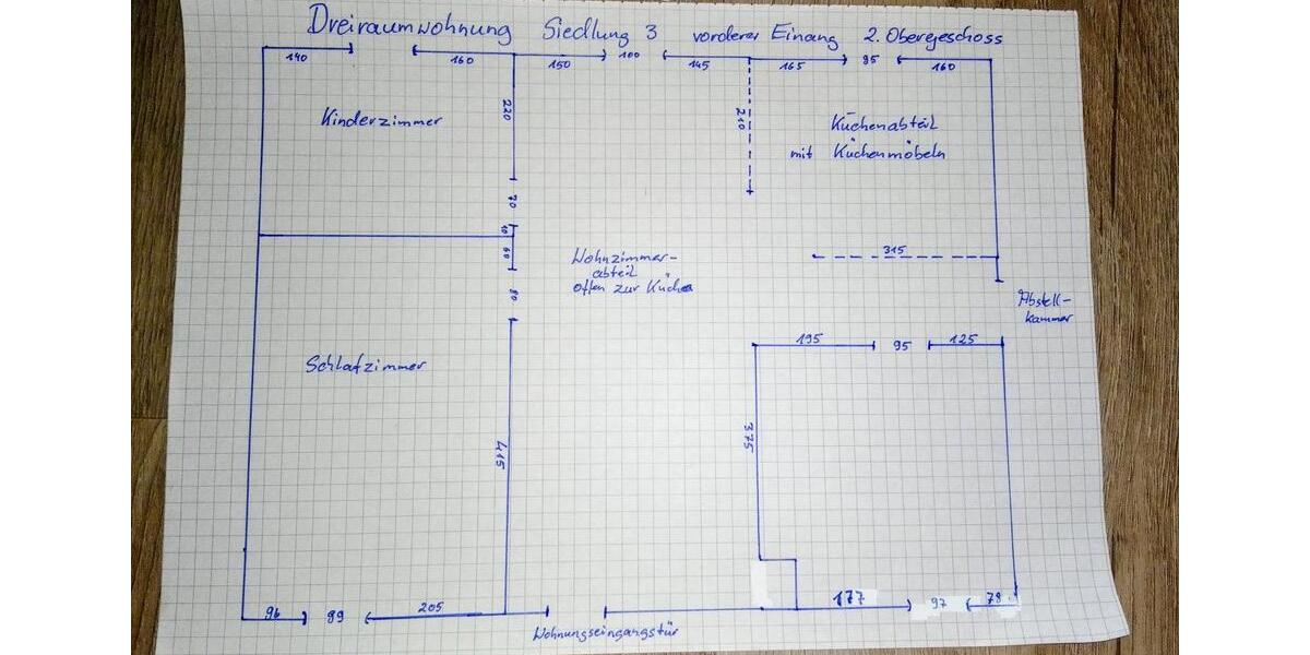 3-Raum-Wohnung | Einbauküche | 92 m² | Thiendorf Sacka b. Dresden 3 zimmer
