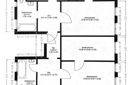 Wohnung Burgstädt - 6 Zimmer, 122 m&sup2;, 615&euro; | Angebot:26407557